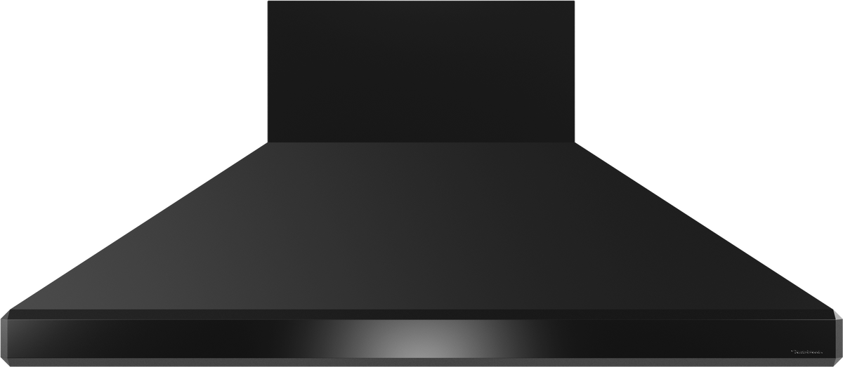 Vent-A-Hood SEPTH18-348 BL 48" 900 CFM Euro Pro High-Capacity Wall Mount Range Hood with Emerald-Cut Edges, Magic Lung Blower, Black Satin