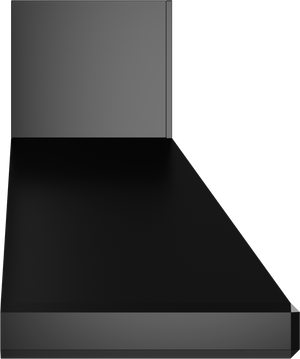 Vent-A-Hood SEPXTH18-342 BL 42" 900 CFM Euro Pro High-Capacity Wall Mount Range Hood with Emerald-Cut Edges, Magic Lung Blower, Black Satin
