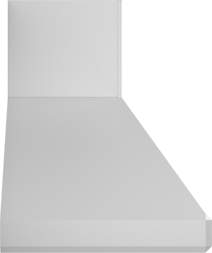 Vent-A-Hood SEPXTH18-354 WH 54" 900 CFM Euro Pro High-Capacity Wall Mount Range Hood with Emerald-Cut Edges, Magic Lung Blower, White