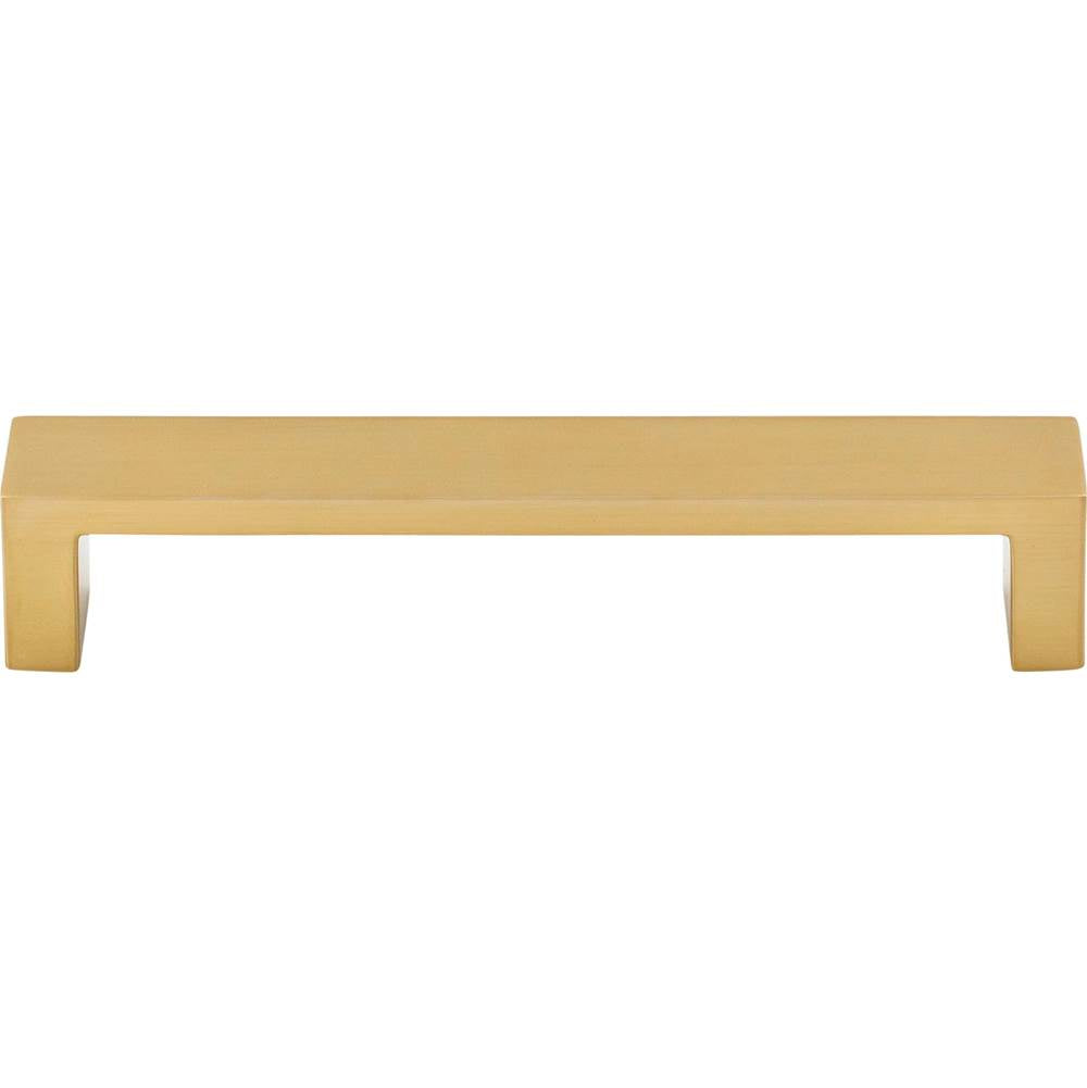 Top Knobs TK251 Modern Metro Pull 5" - Honey Bronze