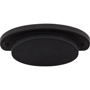 Top Knobs M1194 Dakota Cup Pull 2 9/16" - Flat Black