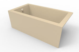 Hydro Systems SHA6632AWP-BIS-LH SHANNON 6632 AC W/WHIRLPOOL SYSTEM - BISCUIT - LEFT HAND