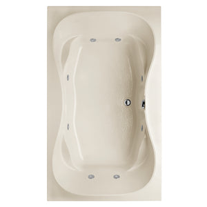 Hydro Systems SHG7242ATO-WHI STUDIO HOURGLASS 7242 AC TUB ONLY-WHITE