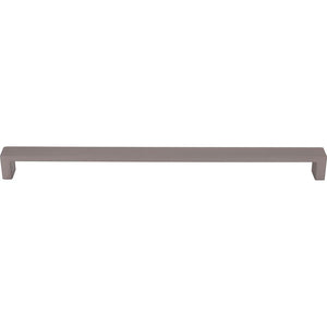 Top Knobs TK253 Modern Metro Pull 12" - Ash Gray