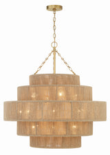 Shyla 20 Light Soft Gold Chandelier SHY-10909-SG