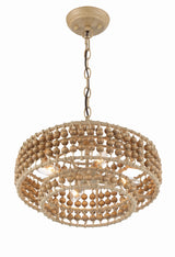 Silas 4 Light Burnished Silver Mini Chandelier SIL-B6003-BS