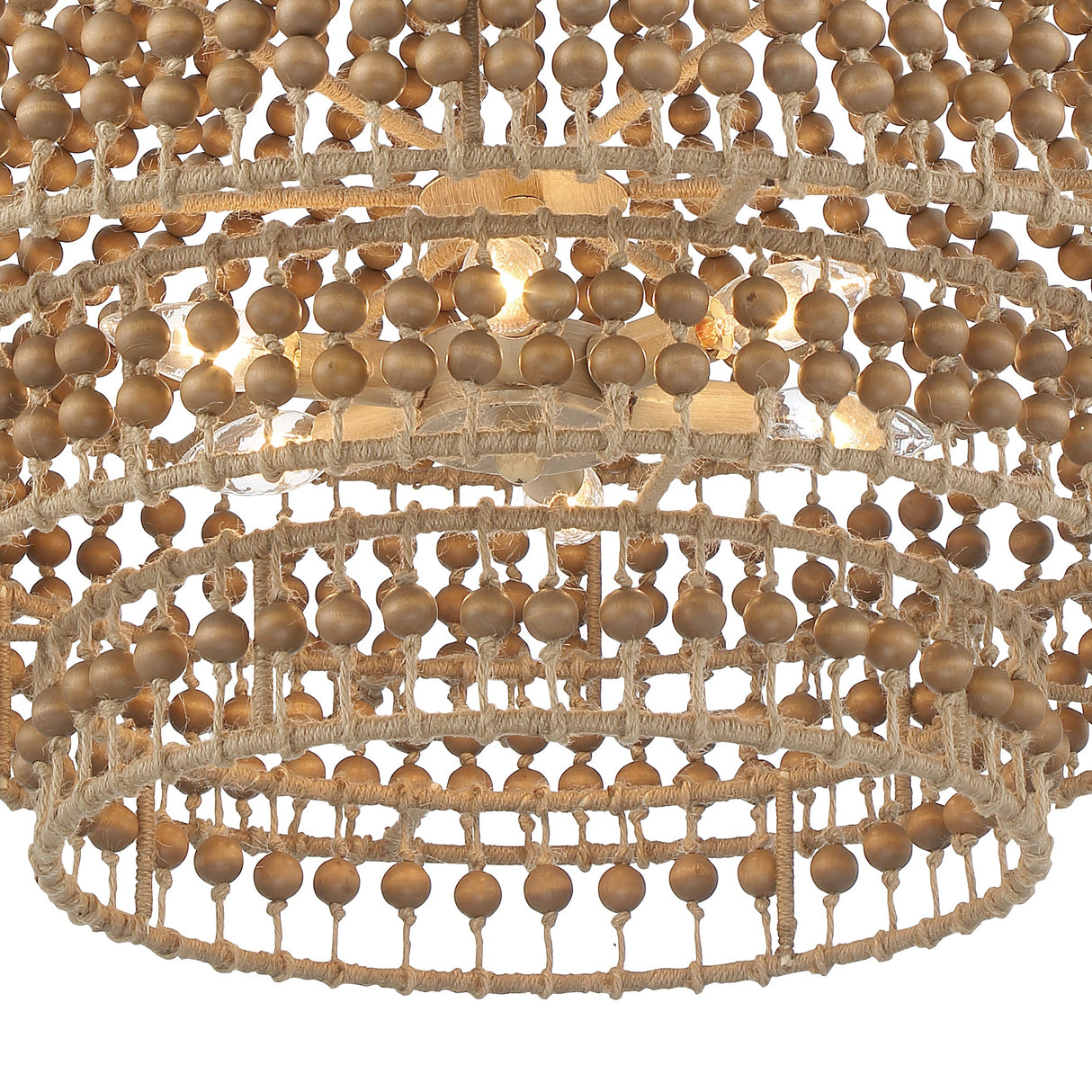 Silas 6 Light Burnished Silver Chandelier SIL-B6006-BS