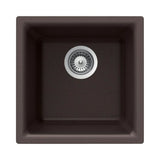 Hamat - SIO-1616B-MO - Granite Dual Mount Bar/Prep Sink, Mocha
