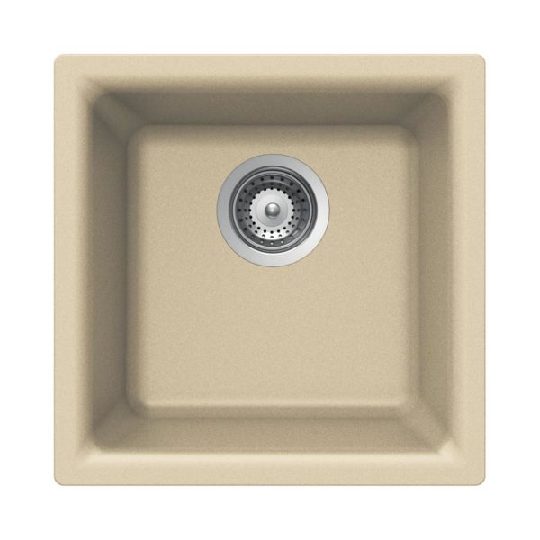 Hamat - SIO-1616B-SD - Granite Dual Mount Bar/Prep Sink, Sand