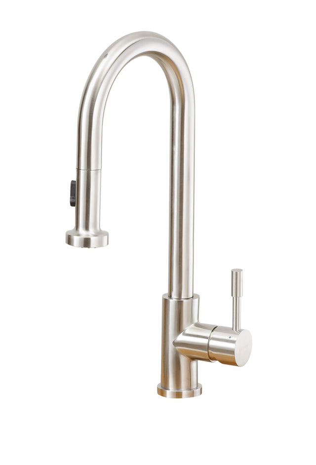 Lenova Pull Down Solid Stainless Steel Kitchen Faucet