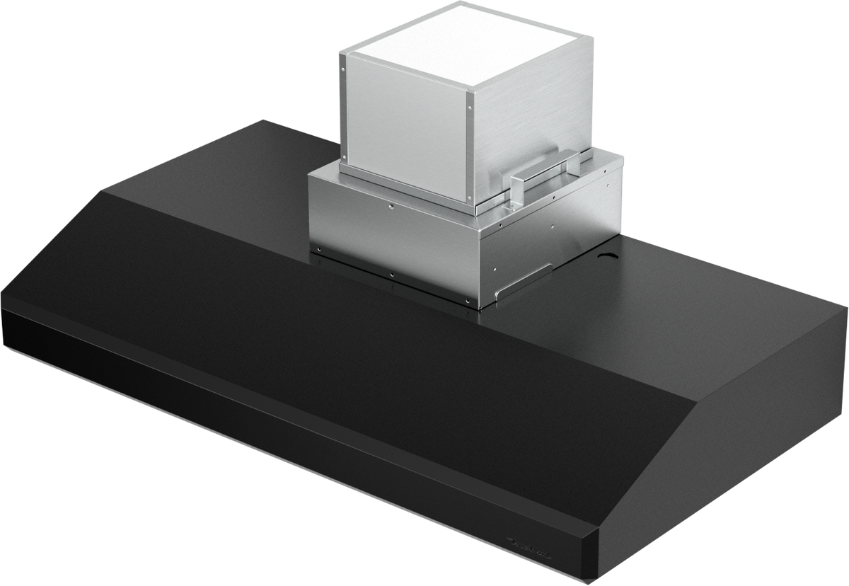 Vent-A-Hood SLAH6-K42 GS 42" Professional Under Cabinet Range Hood with Emerald-Cut Edges, Ductless Ventilation (ARS), Gunsmoke