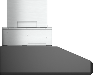 Vent-A-Hood SLAH6-K42 GS 42" Professional Under Cabinet Range Hood with Emerald-Cut Edges, Ductless Ventilation (ARS), Gunsmoke
