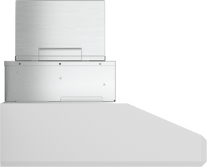 Vent-A-Hood SLAH6-K42 WH 42" Professional Under Cabinet Range Hood with Emerald-Cut Edges, Ductless Ventilation (ARS), White