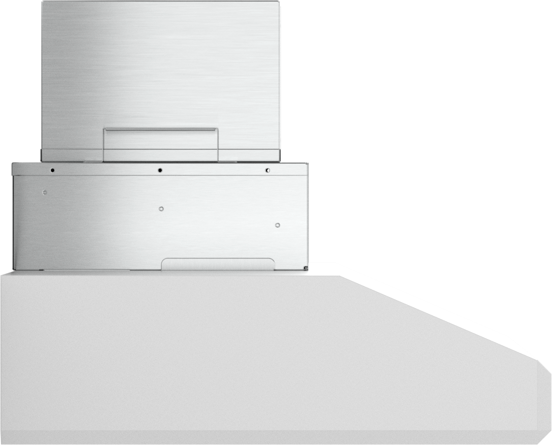 Vent-A-Hood SLAH6-K36 BT 36" Professional Under Cabinet Range Hood with Emerald-Cut Edges, Ductless Ventilation (ARS), Biscuit