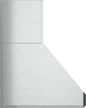 Vent-A-Hood SLXH18-130 OL 30" 300 CFM Professional Wall Mount Range Hood with Emerald-Cut Edges, Magic Lung Blower, Overlay