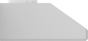 Vent-A-Hood SLH9-130 WH 30" 300 CFM Professional Under Cabinet Range Hood with Emerald-Cut Edges, Magic Lung Blower, White