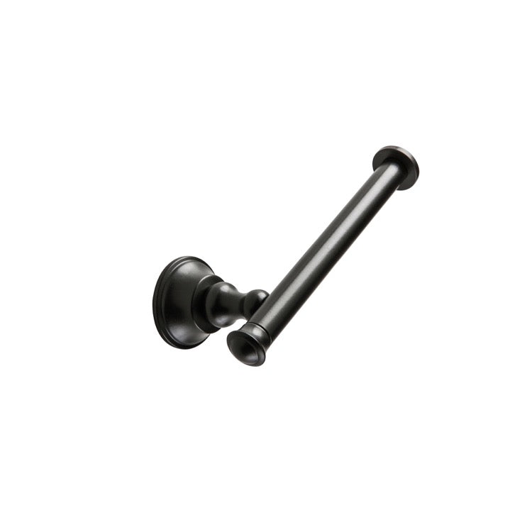 Toilet Roll Holder, Black Brass