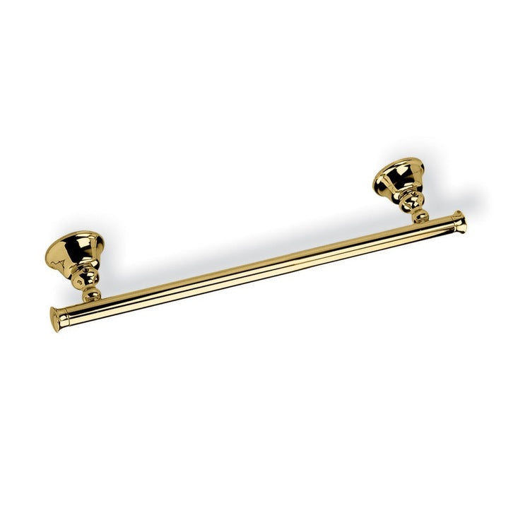 Towel Bar, Gold, Brass, 18 Inch