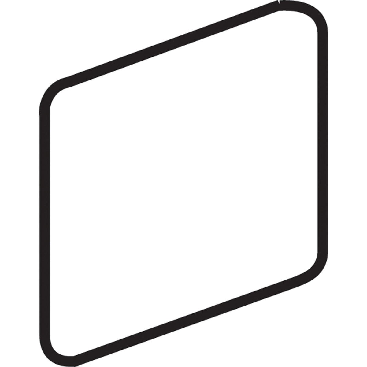 American Olean Color Complements Tranquility SN4289M Bullnose Corner Glossy Wall Tile Trim
