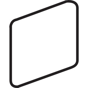 American Olean Color Complements Tranquility SN4289M Bullnose Corner Glossy Wall Tile Trim