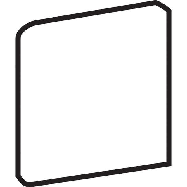 American Olean Color Complements Sapphire Sky SN44D9 Bullnose Corner Glossy Wall Tile Trim