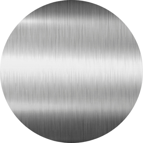 GRAFF Steelnox (Satin Nickel) M-Series Square Three-Way Diverter Valve Trim Plate and Round Handle  G-8072-RH1-SN-T
