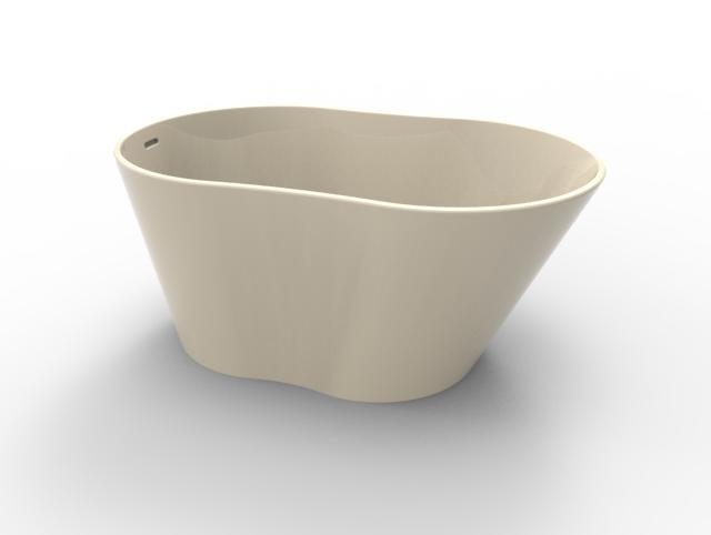 Hydro Systems SOH4830HTO-BIS SOHO 4830 METRO TUB ONLY- BISCUIT