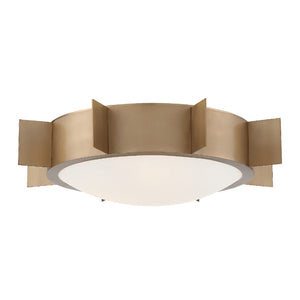 Solas 3 Light Polished Nickel Flush Mount SOL-A3103-PN