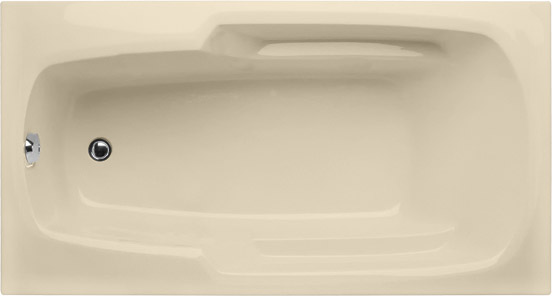 Hydro Systems SOL7236ATO-BON SOLO 7236 AC TUB ONLY-BONE