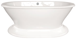 Hydro Systems SOP7040ATA-WHI SOPHIA 7040 FREESTANDING THERMAL AIR SYSTEM - WHITE