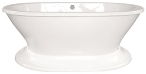 Hydro Systems SOP7040ATA-WHI SOPHIA 7040 FREESTANDING THERMAL AIR SYSTEM - WHITE