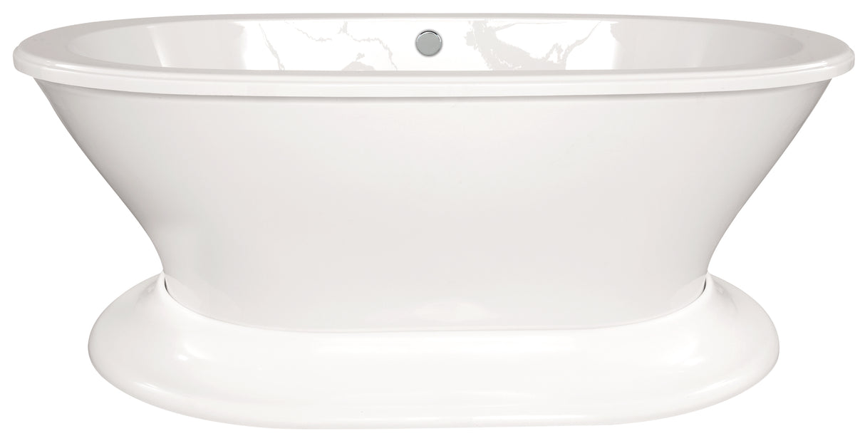 Hydro Systems SOP7040ATO-WHI SOPHIA 7040 FREESTANDING  TUB ONLY - WHITE