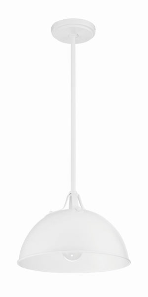 Soto 1 Light Matte Black + Antique Gold Mini Pendant SOT-18013-MK-GA