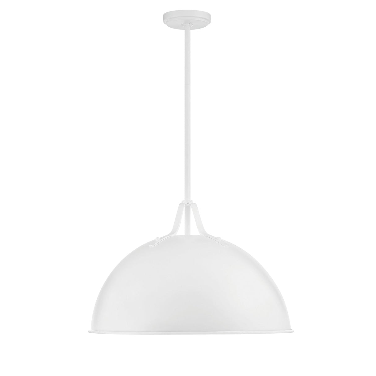 Soto 1 Light White Chandelier SOT-18015-WH