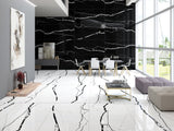 MSI Spider White 24" x 48" Polished Porcelain Floor and Wall Tile (CASE)