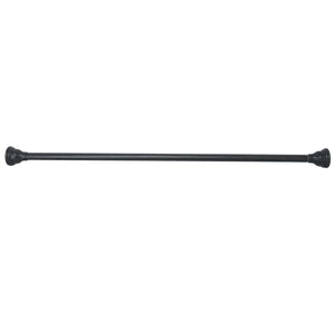 Edenscape SR110 60-Inch to 72-Inch Adjustable Shower Curtain Rod, Matte Black