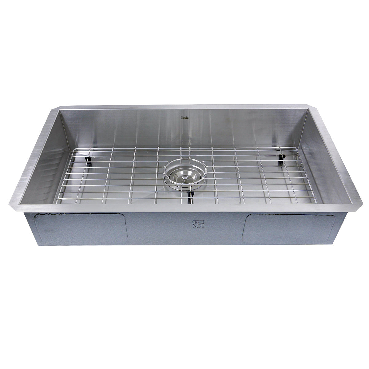 Nantucket Sinks 30-inch Single Bowl Zero Radius ADA Stainless Steel Kitchen Sink