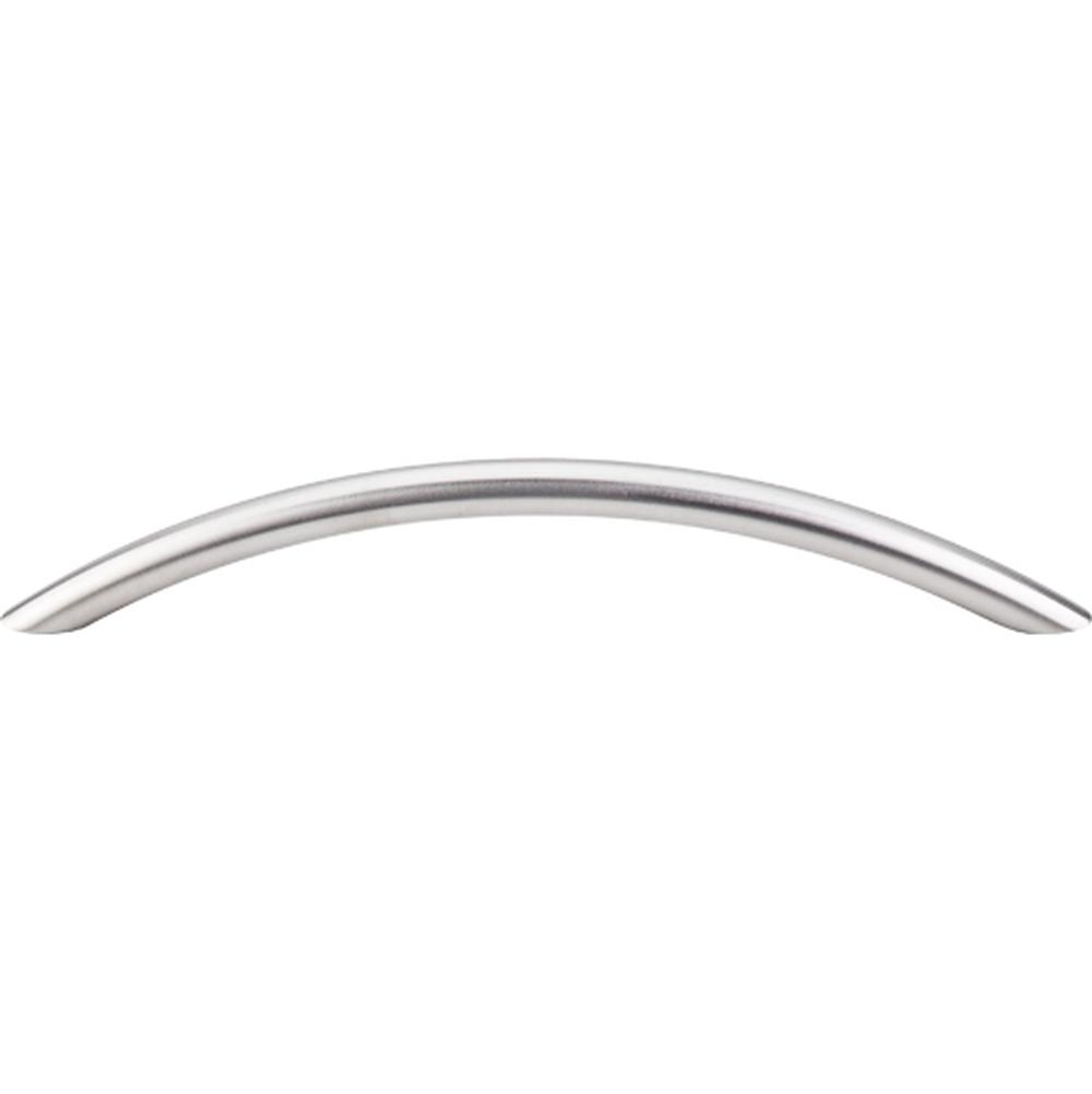 Top Knobs SS16 Solid Bowed Bar Pull 6 5/16" - Brushed Stainless Steel