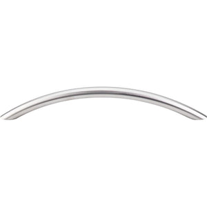 Top Knobs SS16 Solid Bowed Bar Pull 6 5/16" - Brushed Stainless Steel