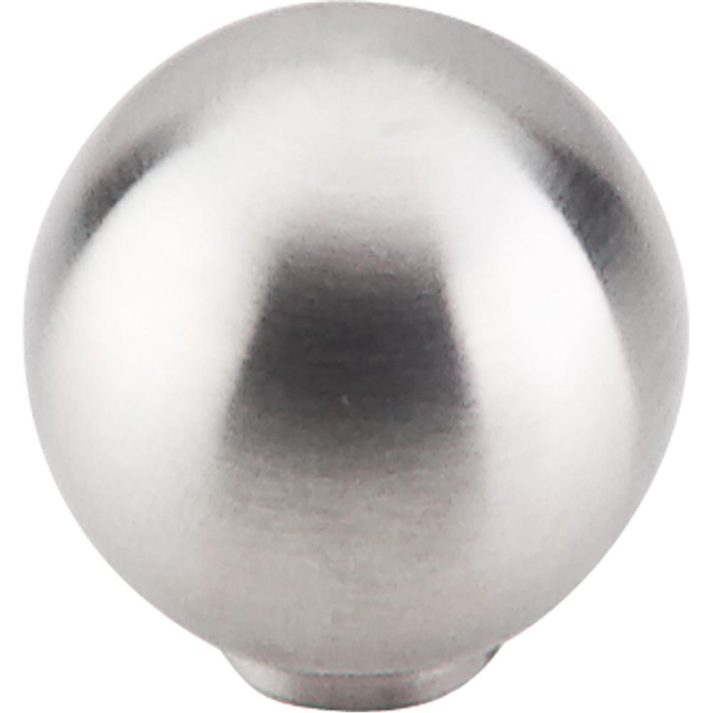 Top Knobs SS18 Ball Knob 1" - Brushed Stainless Steel