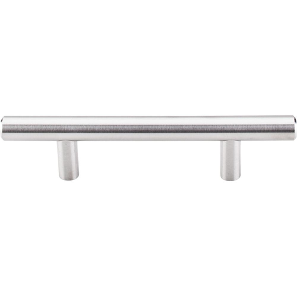 Top Knobs SS2 Solid Bar Pull 3" - Brushed Stainless Steel