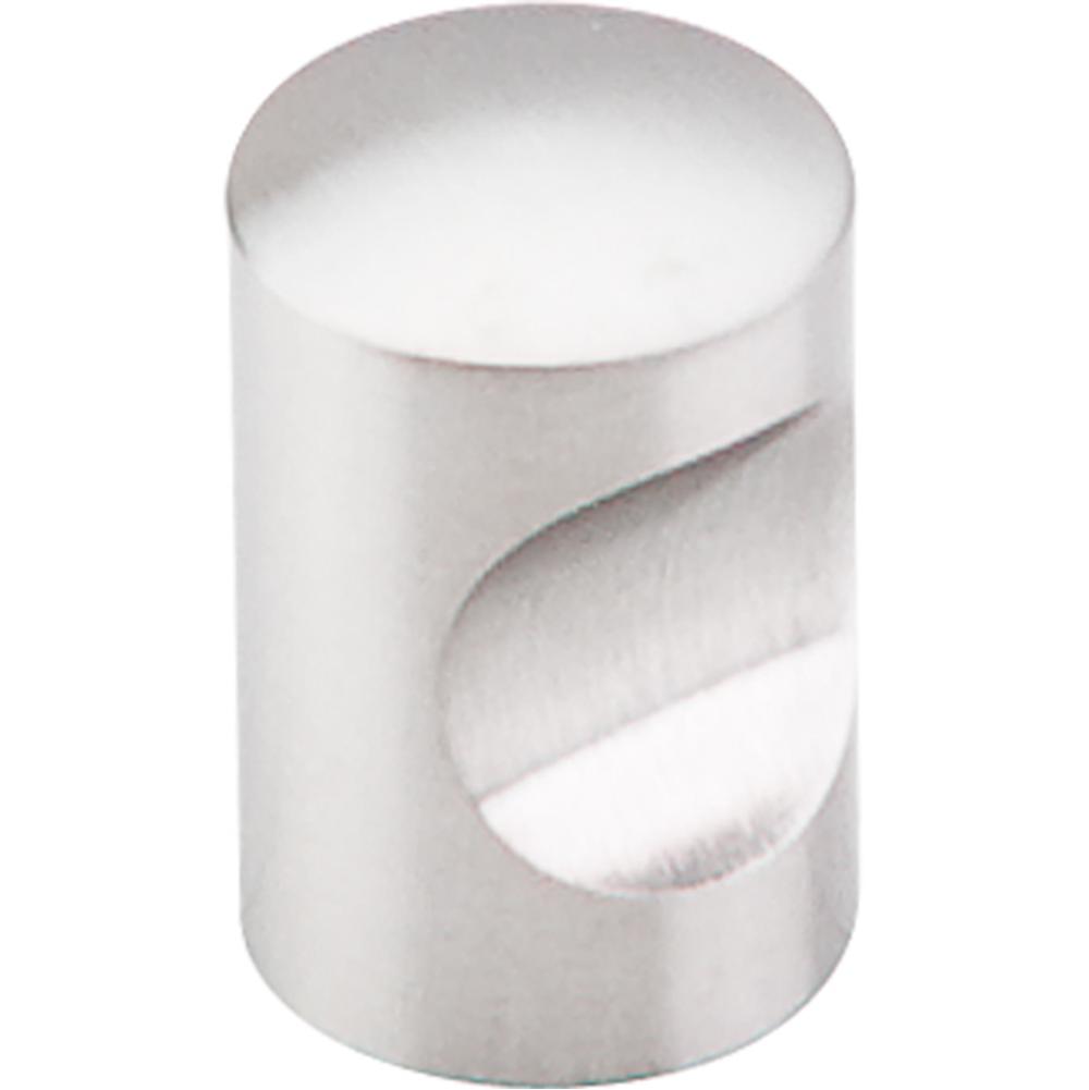 Top Knobs SS20 Indent Knob 5/8" - Brushed Stainless Steel