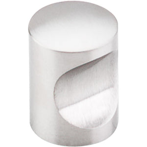 Top Knobs SS21 Indent Knob 13/16