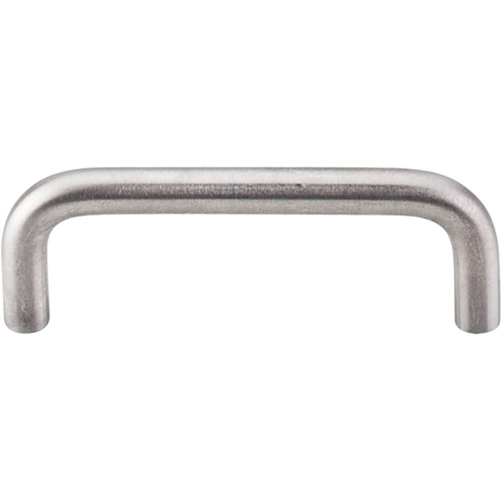 Top Knobs SS23 Bent Bar 3" (8mm Diameter) - Brushed Stainless Steel