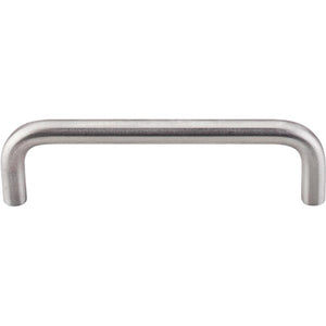 Top Knobs SS24 Bent Bar 3 3/4" (8mm Diameter) - Brushed Stainless Steel