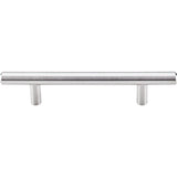 Top Knobs SS3 Solid Bar Pull 3 3/4" - Brushed Stainless Steel