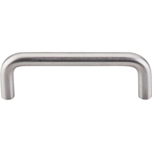 Top Knobs SS31 Bent Bar 3 3/4" (10mm Diameter) - Brushed Stainless Steel