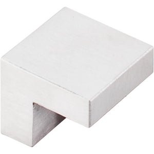 Top Knobs SS37 Square Knob 5/8