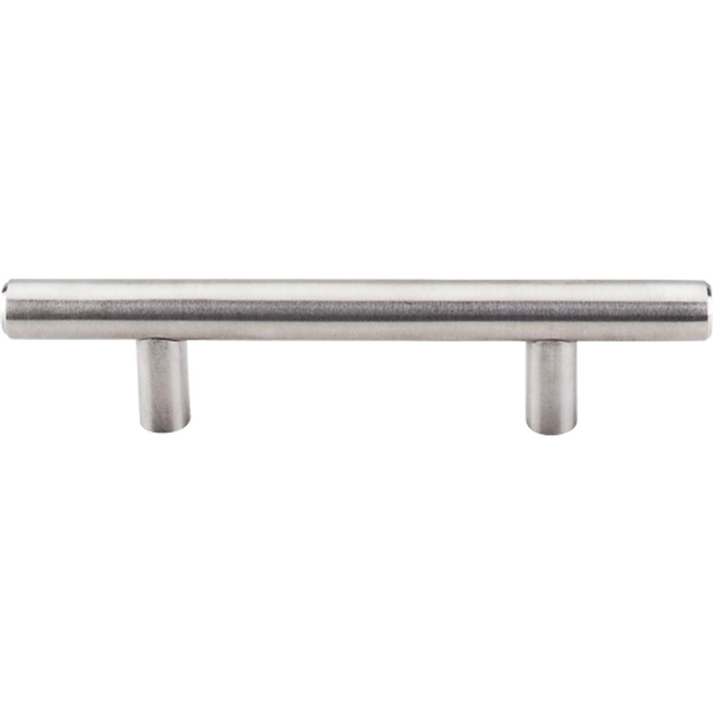 Top Knobs SSH1 Hollow Bar Pull 3" - Brushed Stainless Steel