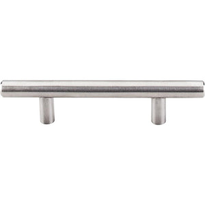 Top Knobs SSH1 Hollow Bar Pull 3" - Brushed Stainless Steel